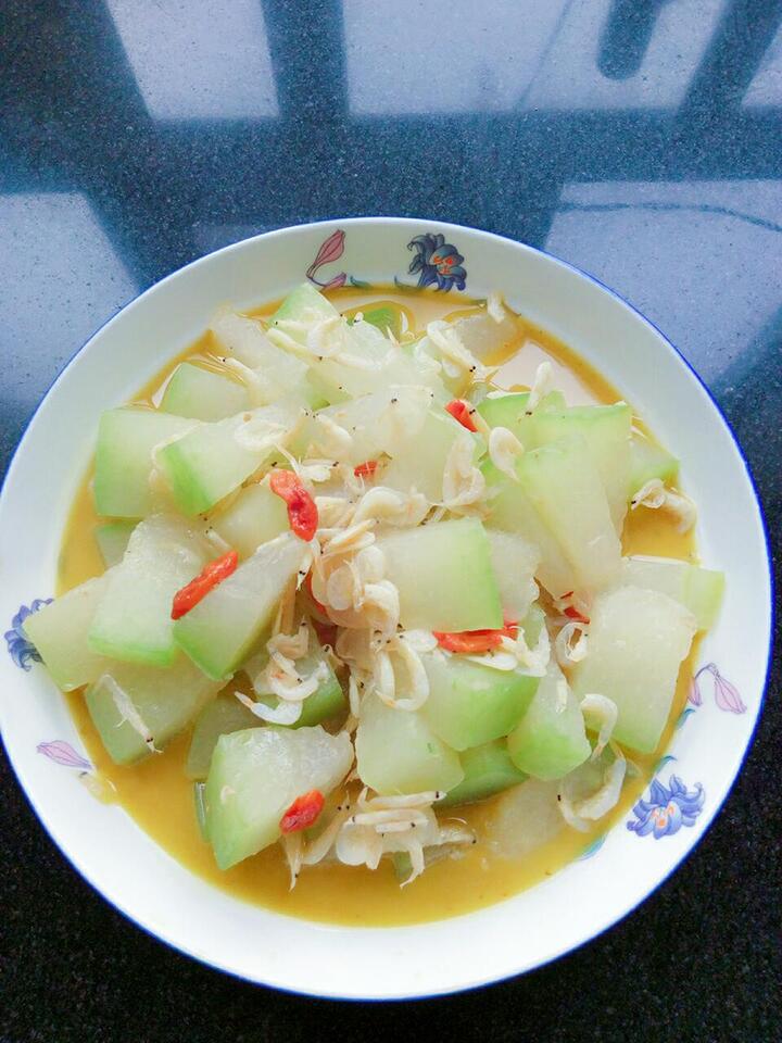 虾米冬瓜,也是很鲜
