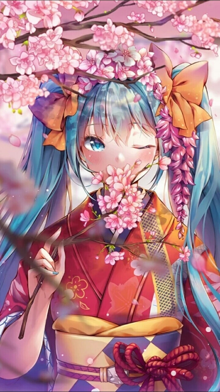 初音未来图片画 头像粉色_手机壁纸_电脑壁纸_桌面壁纸【图客网】