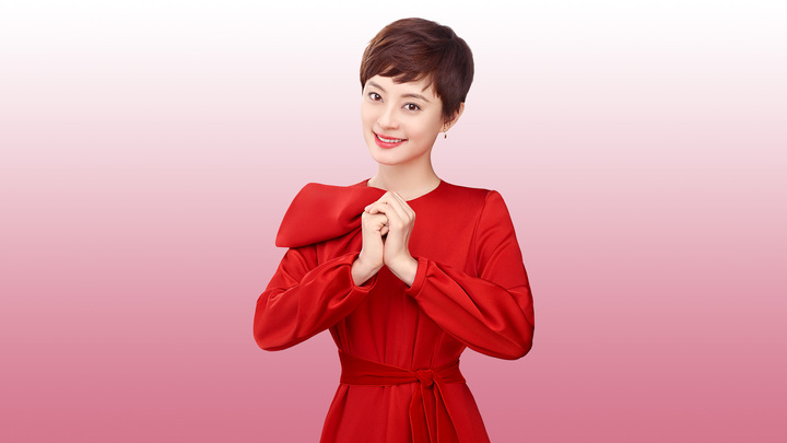 孙俪新年寄语