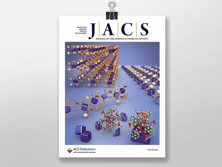 科研杂志jacs 封面设计