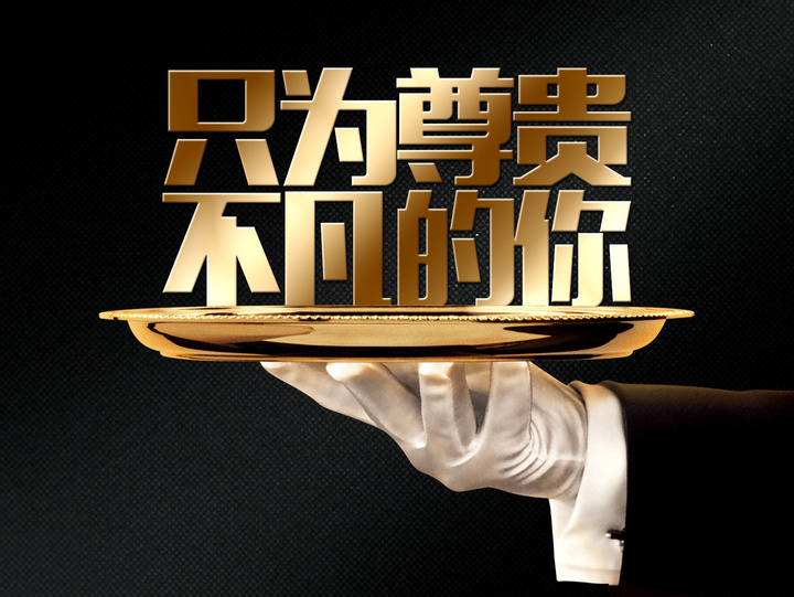 宣传海报广告 私人定制 高端定制 尊贵不凡