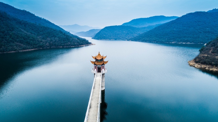 湖北风光(航拍)视频