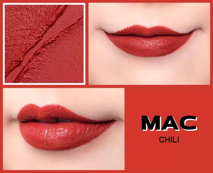 mac的新色口红绝了,竟然比chili还好看?
