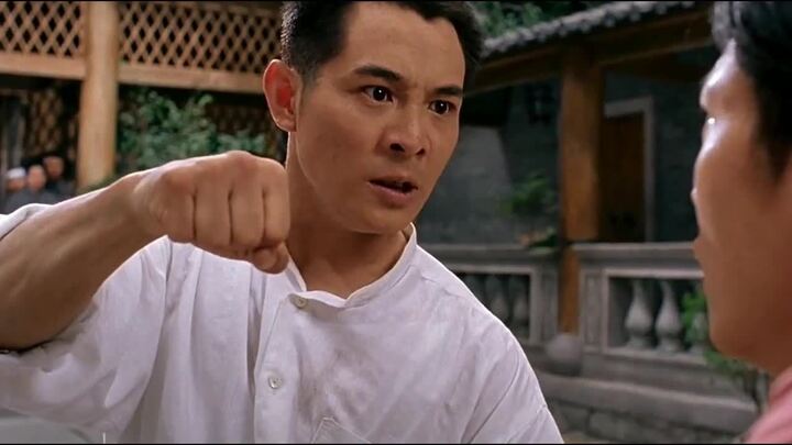 李连杰不止中国功夫漂亮,拳击一样潇洒利落