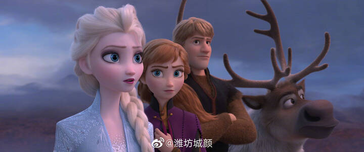 当你放大迪士尼的动画冰雪奇缘之后,真是烧钱啊. zt