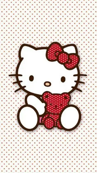 Hello Kitty手机动漫高清桌面壁纸 10 11 高清壁纸 手机壁纸 电脑壁纸 叶子壁纸