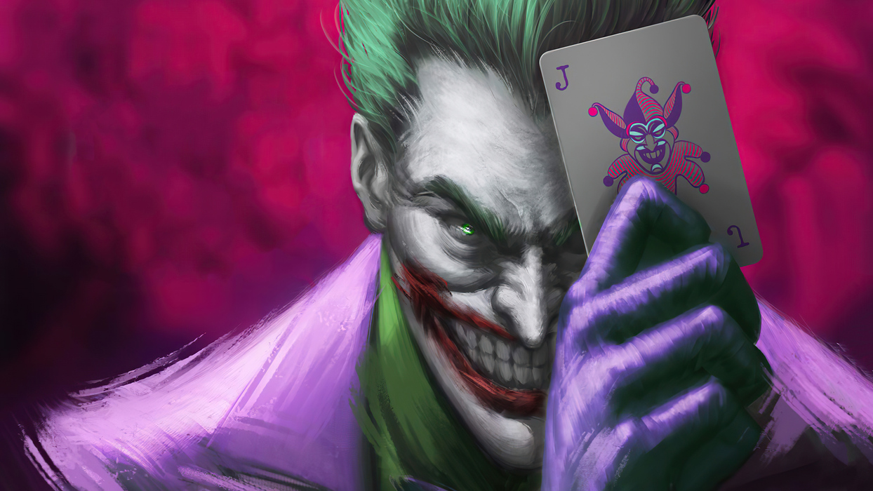 Dc漫画小丑 The Joker 高清桌面壁纸 7 11 叶子壁纸