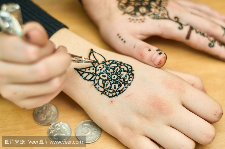 画在手上的图案霸气女生简单_手机壁纸_电脑壁纸_桌面壁纸【图客网】